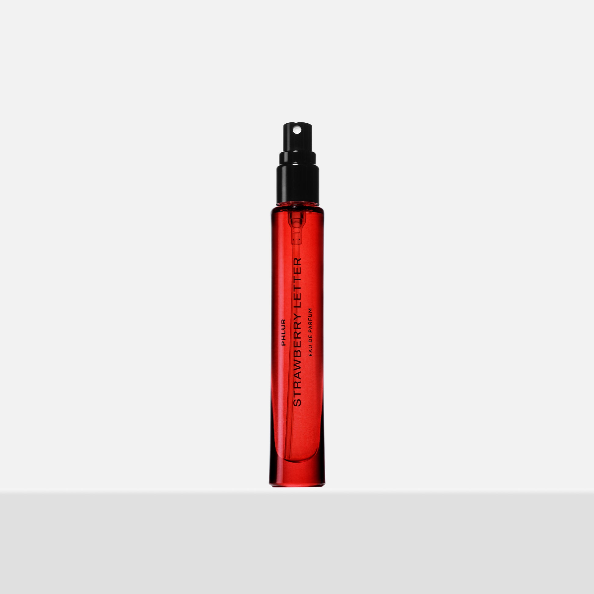 strawberry letter travel size perfume